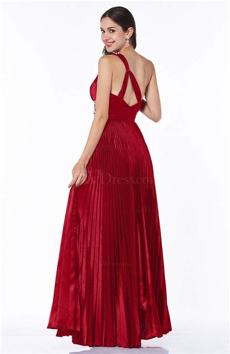 Red Sexy Criss Cross Straps Elastic Woven Satin Floor Length Ribbon Plus Size Prom Dresses