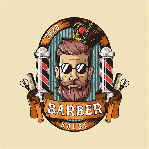 Premium Vector Barber Shop Logo