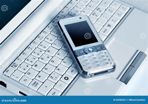 Laptop And Mobile Phone Stock Image Image Of Professional 6048535
