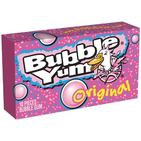 Bubble Yum Bubble Gum Original 10 Pieces Pack Of 12 Buy Online In
