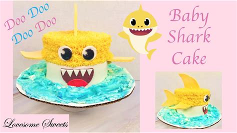 Baby Shark Cake Tutorial Youtube