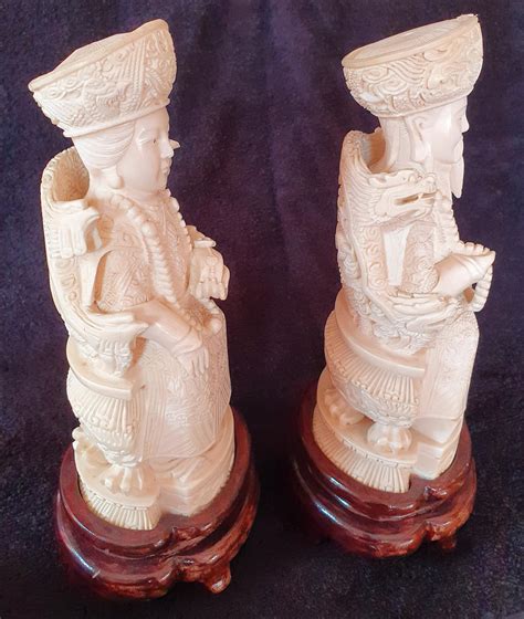 Ivory Figurines Antiques Board