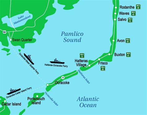 Check out a map of the outer banks before visiting. NC Outer Banks- First Half - Arner Adventures