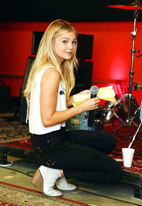 Olivia Holt In A Recording Studio In Los Angeles June 2015