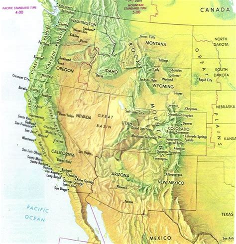 Physiographic Map Of The United States Maps For You