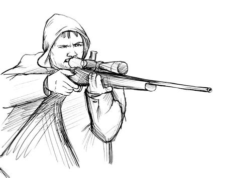 Sniper Coloring Pages To Print And Color