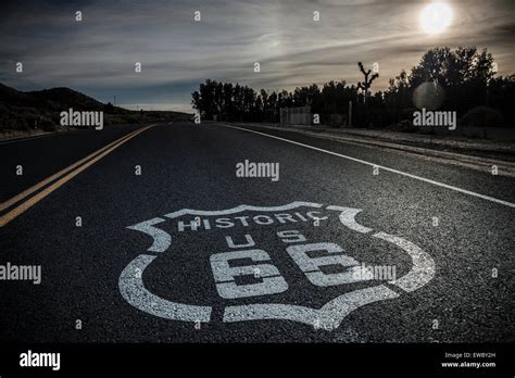 Historic Route 66 Highway Hi Res Stock Photography And Images Alamy