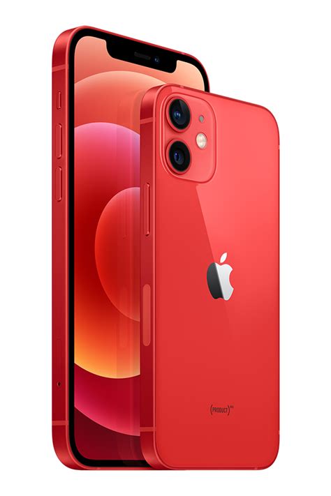 Say Hello To The Iphone 12 And Iphone 12 Mini Productred — Red