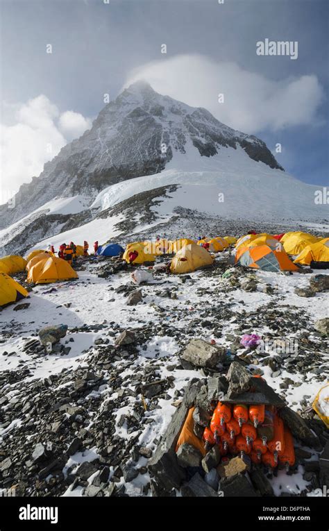 Everest South Summit At The South Col 8000m Solu Khumbu Everest