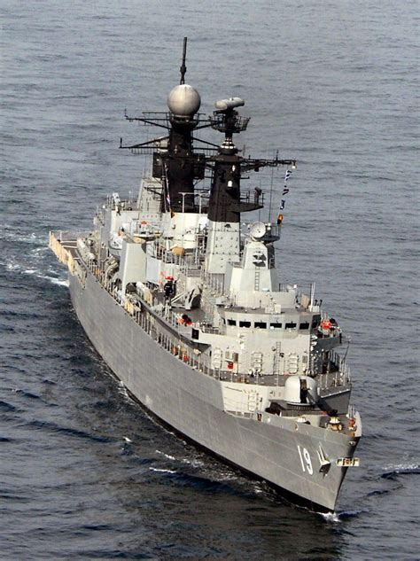 Hms Sheffield F 96 Type 22 Broadsword Class Guided Missile Frigate