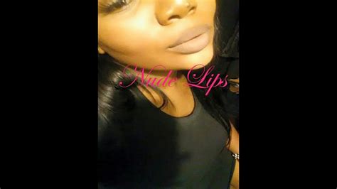 my favorite nude lipsticks and try on woc friendly brown to deeper complexion youtube