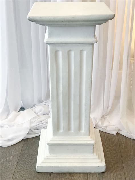 White Pedestal All Occasions Rentals