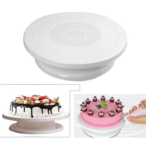 Cake Decorating Turn Table Revolving Cake Stand Piping Turning Table