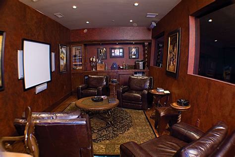 How to make a cigar lounge in your house. Nice room, but don't like the fisheye lens used to take the pic. | Cigar lounge, Bar lounge room ...