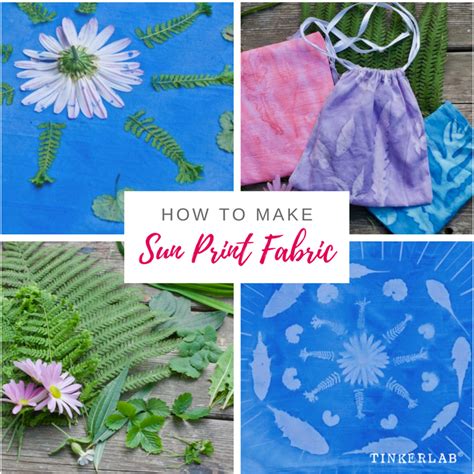 It is just my way of painting, and only that. How to Make Sun Prints on Fabric | TinkerLab