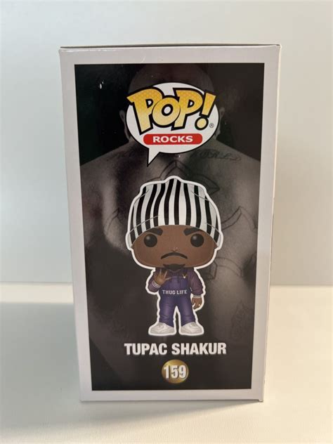 Funko Pop Rocks 2pac Tupac Shakur Thug Life Overalls Limited Edition