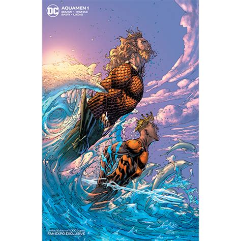 Aquamen 1 Limited Jim Lee Cover Variant Edition Ltd 1000