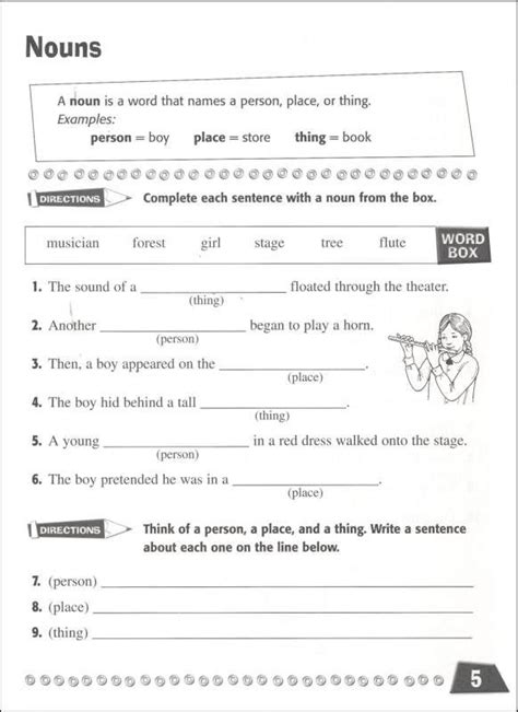 Free Printable 5th Grade Worksheets Language Arts