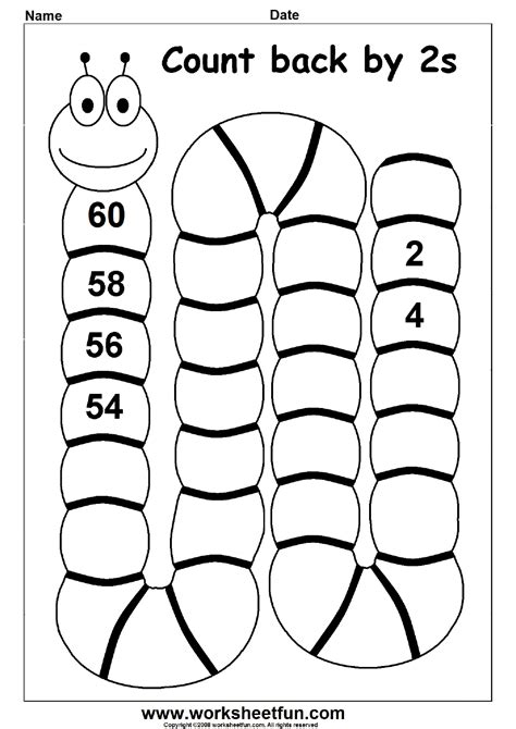 Skip Reverse Counting By 2 Math For Kids Skip Counting Kindergarten