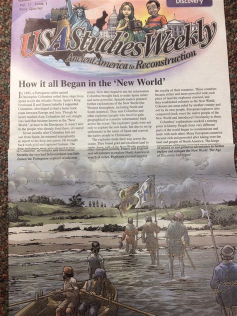 Studies weekly has provided our teachers with an effective and easy way to teach their social studies and science standards to students in kindergarten through the sixth grade. Workshop Wednesday: Columbus Opinion Writing | Ideas by Jivey