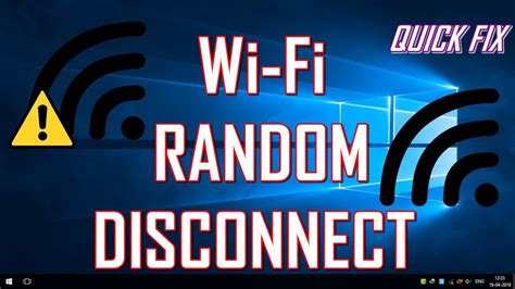 QUICK FIX Wi Fi RANDOM DISCONNECTING PROBLEM SOLVED WINDOWS YouTube