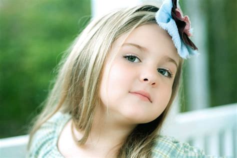 Download Green Eyes Face Cute Little Girl Photography Child Hd Wallpaper