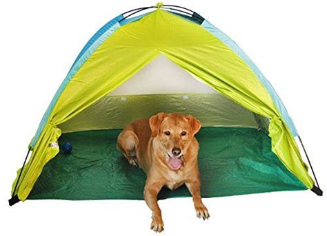 Portable Pet Shade Shelter Outdoor Dog Tent Extra Large W Storage Pockets