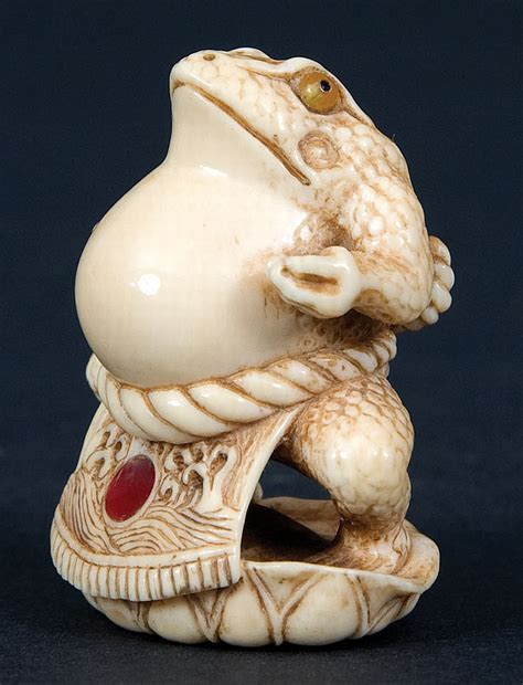 Contact cis netsuke society on messenger. An ivory netsuke, late 19th-early 20th century, signed ...