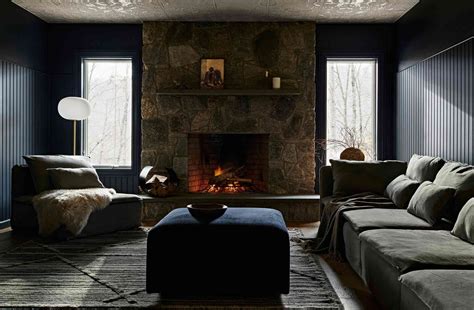 23 Living Rooms With Fireplaces Made For A Night In