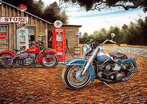 Best Diamond Painting Kits For Harley Davidson Enthusiasts