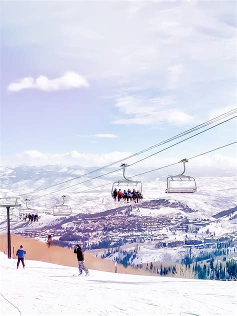 Park City Mountain Resort Ski Lift Pass 1 Of 1 Shining On Design