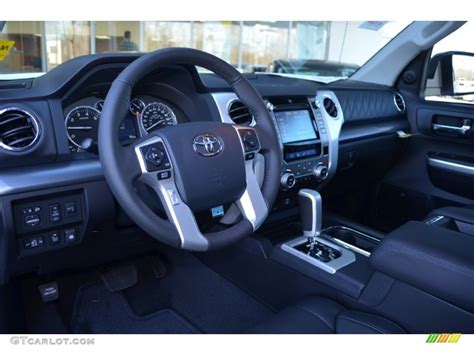 2014 Toyota Tundra Platinum Crewmax Black Dashboard Photo 89897893