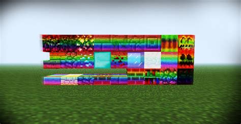 Rainbow Minecraft Texture Pack