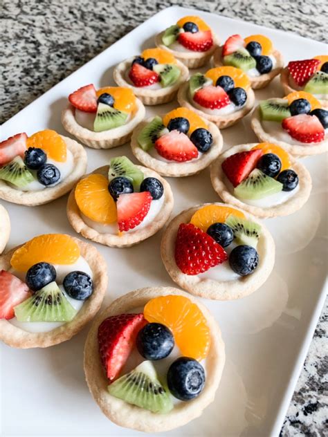 Gluten And Dairy Free Mini Fruit Tarts Recipe Dairy Free Appetizers