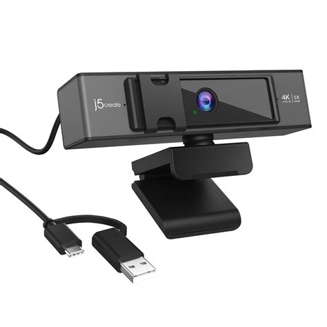Usb™ 4k Ultra Hd Webcam With 5x Digital Zoom Remote Control J5create