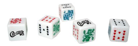 Poker dice are dice which, instead of having number pips, have representations of playing cards upon them. Custom Imprinted Poker Dice: Custom Imprinted Dice with ...