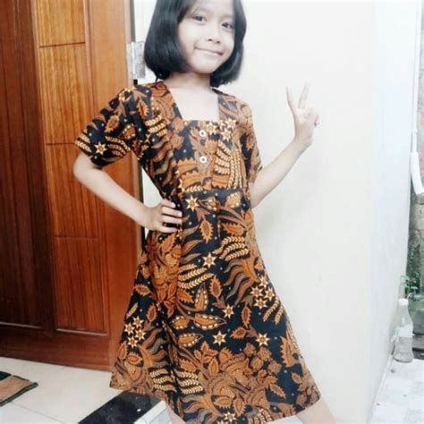 Model Baju Batik Anak Perempuan Umur 10 Tahun Galeri Kata