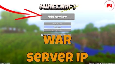 Minecraft War Server Ip Address Youtube