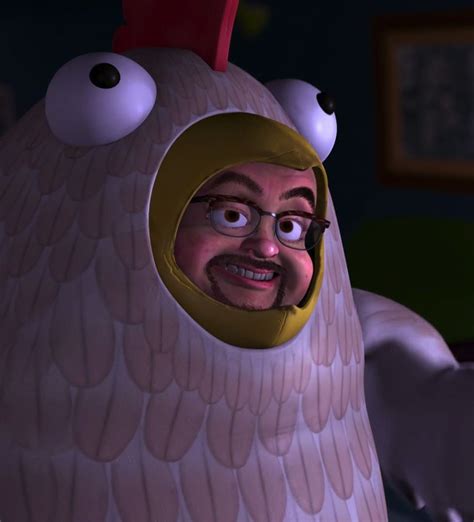 Toy Story Chicken Suit Guy Al Mcwhiggin Toy Story Villains Chicken