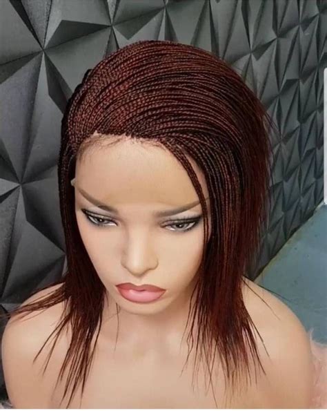 Braided Wig Braided Wigs Lace Front Wig Braid Wig Braids Etsy In 2023 Lace Wigs Braids Wig