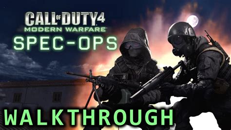 Call Of Duty 4 Spec Ops Mod Walkthrough Youtube