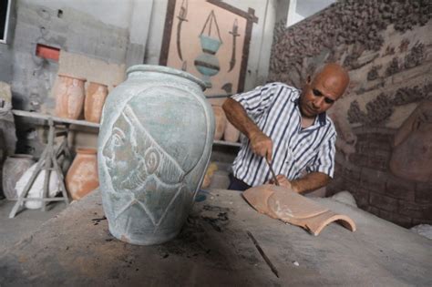Atfaluna society for deaf children مركز أطفالنا للصم. Video: Gaza artist sculpts Palestine's history | The ...