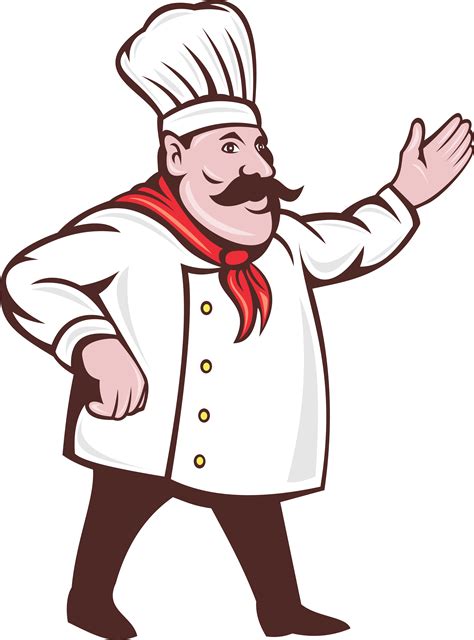 Chef Cartoon Clip Art Pan Transprent Png Cartoon Italian Chef