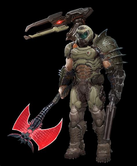 Famous Doom Slayer Concept Art 2022