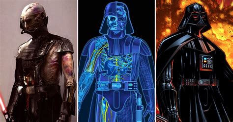 Star Wars 25 Weird Facts Only Super Fans Know About Darth Vaders Body