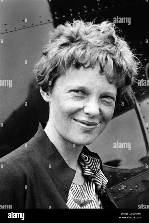 American Aviation Pioneer Amelia Earhart Hi Res Stock Photography And