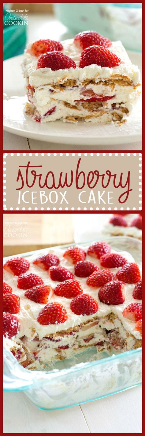Strawberry Icebox Cake Is The Perfect Summer Treat Strawberries