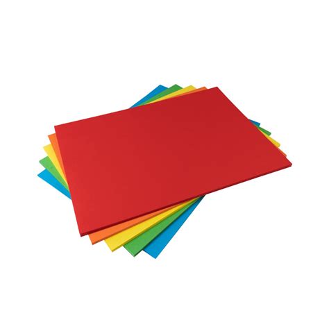 Assorted Bright Coloured Card A4 160 Gsm 100 Sheets Per Pack Etsy