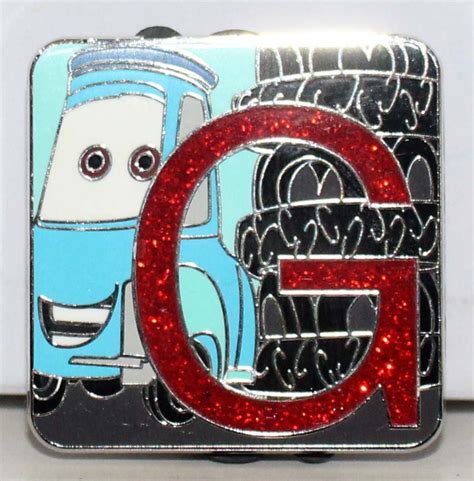 Disney Pixar Alphabet Mystery Pin G Is For Guido Chaser Limited Edition 400