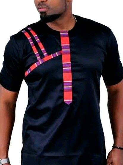 Men African Wear And Embroidery Design African Shirts African Men